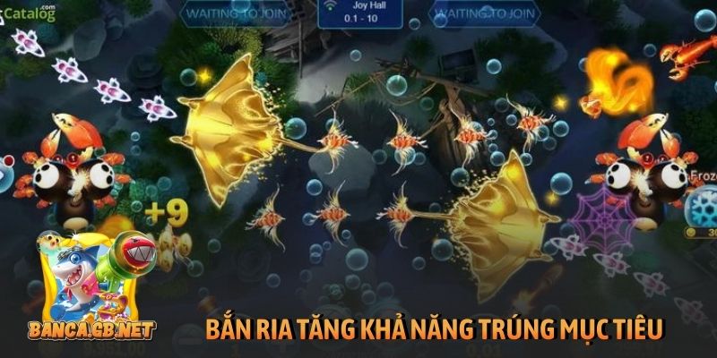 Mẹo bắn cá đổi thưởng lớn được 99% cao thủ khuyên dùng 5 Bắn ria tăng khả năng trúng mục tiêu