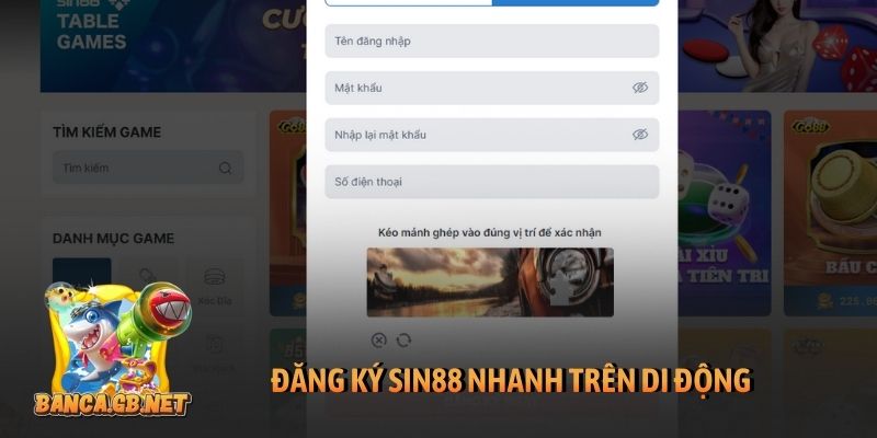 Đăng ký Sin88 - Cẩm nang cho người mới bắt đầu tham gia 6 Đăng ký Sin88 nhanh trên di động