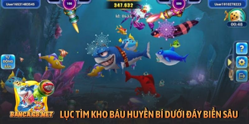 Bắn cá Đảo giấu vàng - Hải trình săn hũ dưới đại dương 5 Lục tìm kho báu huyền bí dưới đáy biển sâu