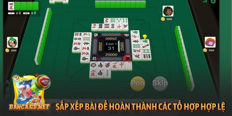 Gợi ý cách chơi mạt chược online từ cơ bản đến nâng cao 5 Sắp xếp bài để hoàn thành các tổ hợp hợp lệ