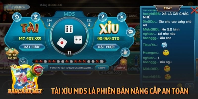 Tài xỉu MD5 là gì? Gợi ý cách chơi giúp tăng tỷ lệ thắng 4 Tài xỉu MD5 là phiên bản nâng cấp an toàn