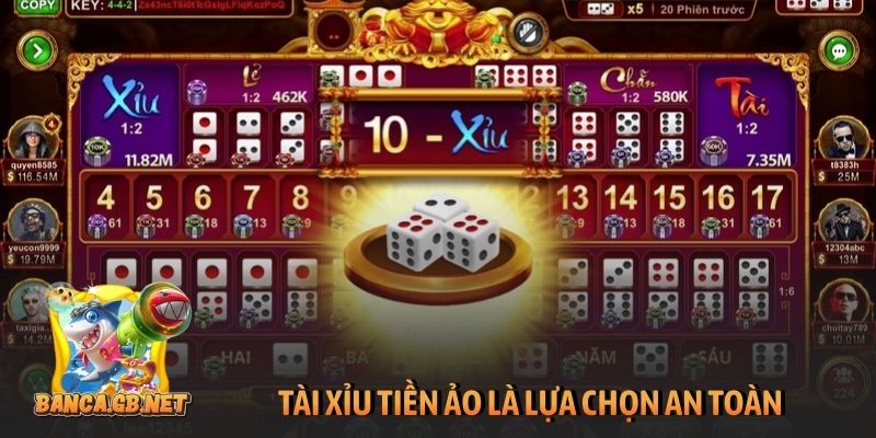 Tài xỉu tiền ảo là gì? Xu hướng chơi mới nhất 2026 4 Tài xỉu tiền ảo là lựa chọn an toàn cho người chơi